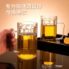 Acrylic beer mug with PET plastic transparent strap, 500ml thick draft beer cup for craft ktv bars and food stalls Application Scenario